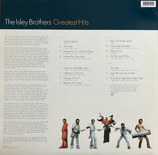 Master Release: Greatest Hits by The Isley Brothers