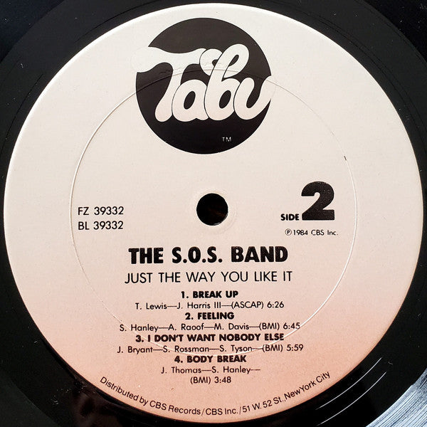 Release: Just The Way You Like It-Vinyl-US-1984-FZ 39332-568845