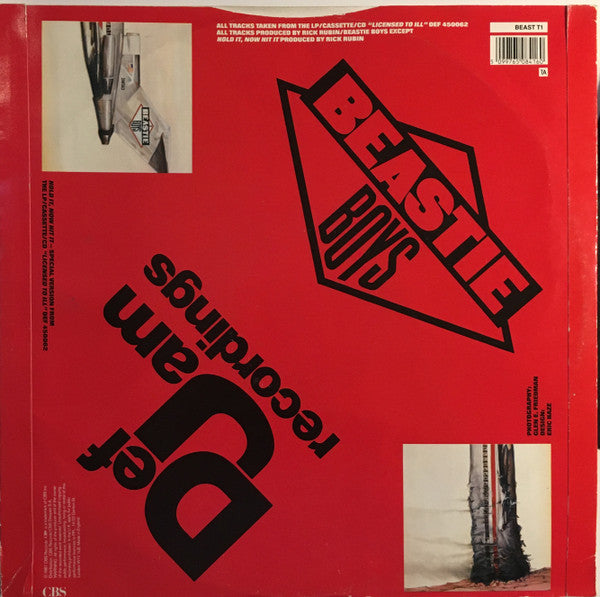 Release: No Sleep Till Brooklyn / Posse In Effect-Vinyl-UK-1987-BEAST T1, BEAST T1-459550