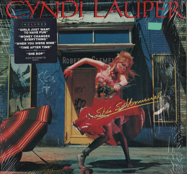 Release: She's So Unusual-Vinyl-US-1984-FR 38930-508415