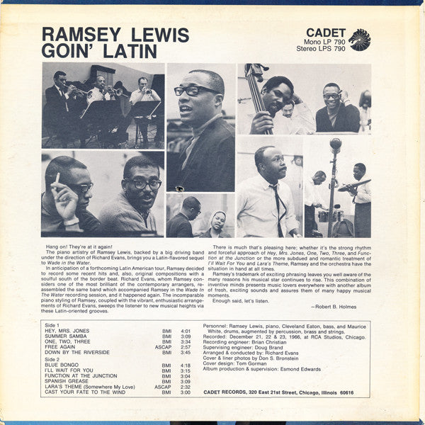 Master Release: Goin' Latin by Ramsey Lewis