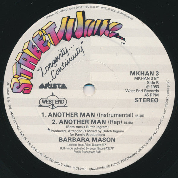 Master Release: Another Man by Barbara Mason