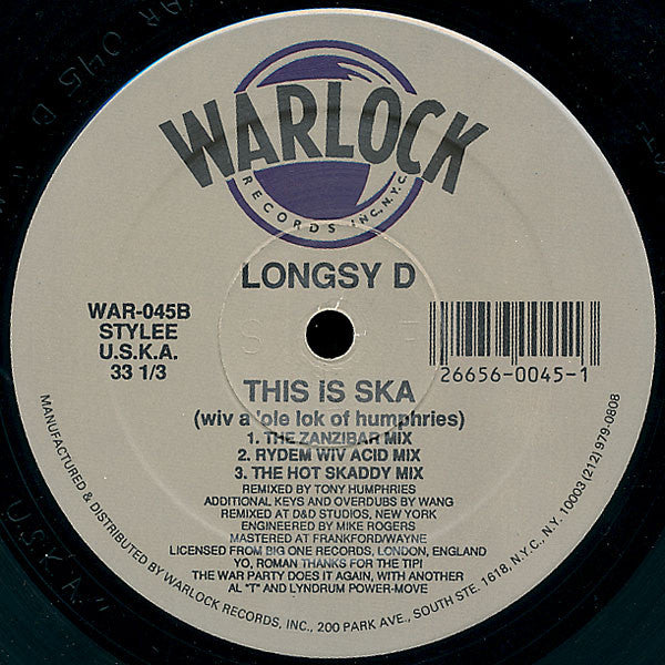 Master Release: This Is Ska by Longsy D