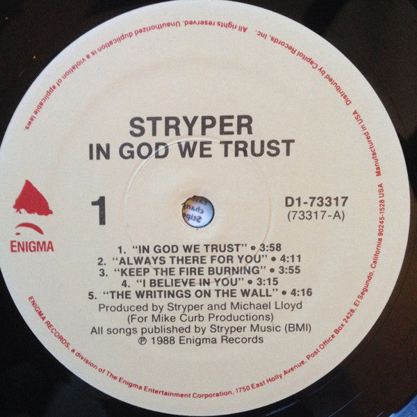 In God We Trust