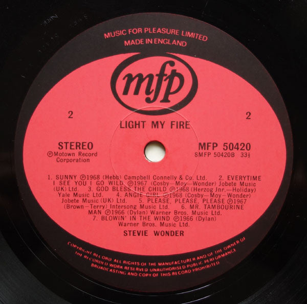 Release: Light My Fire-Vinyl-UK-1979-MFP 50420, MFP 50420-773109