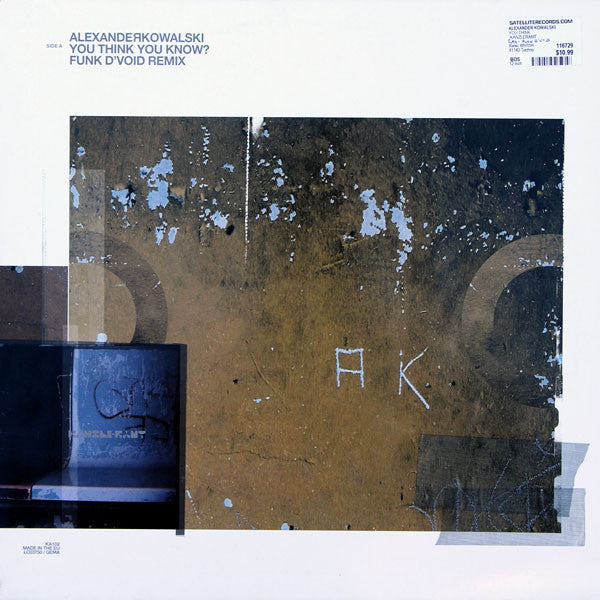 You Think You Know? (Funk D'Void Remix) / Emtec (De-constructed By The British Murder Boys)