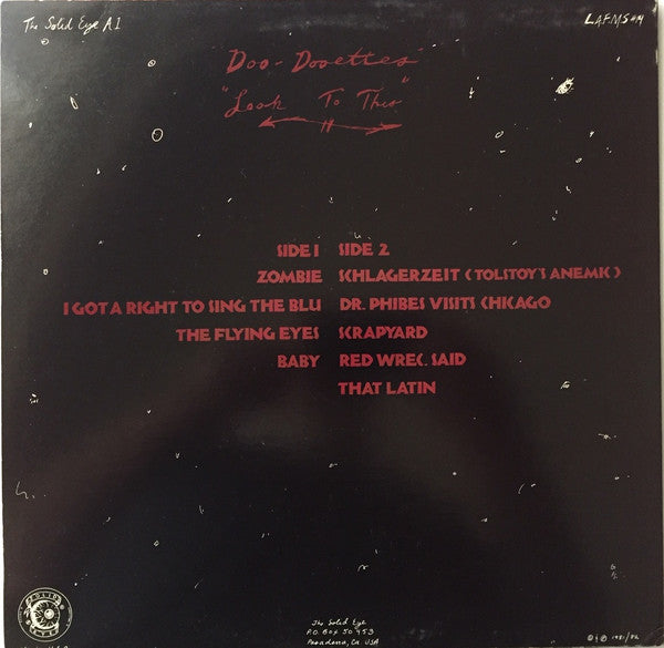 Release: Unknown Release-Vinyl-US-1982-A1, L.A.F.M.S.#14-429955