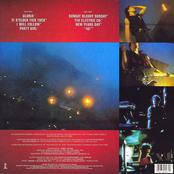 Release: Under A Blood Red Sky-Vinyl-US-1983-90127-1-B, 7-90127-1-B-395079