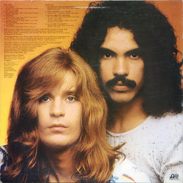 Release: Whole Oats-Vinyl-US-1974-SD 7242-862951