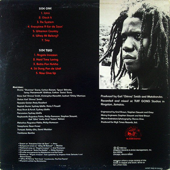 Release: Check It!-Vinyl-US-1983-AL 8306-767330