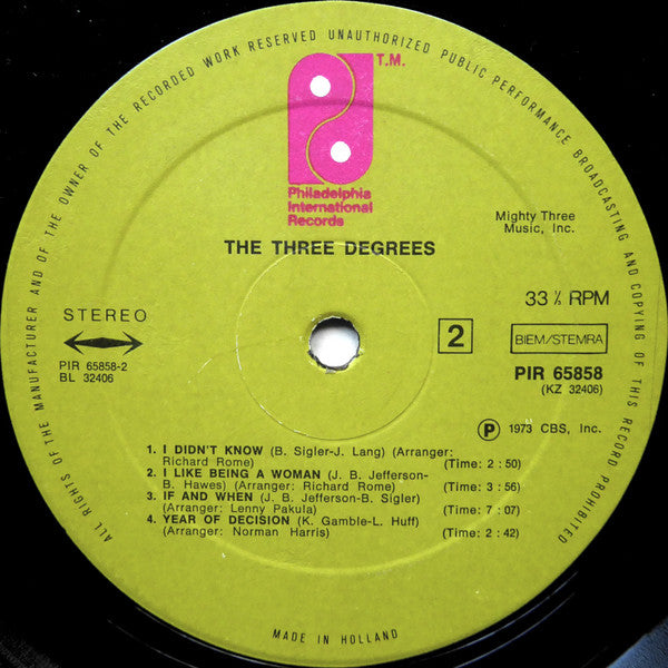 The Three Degrees