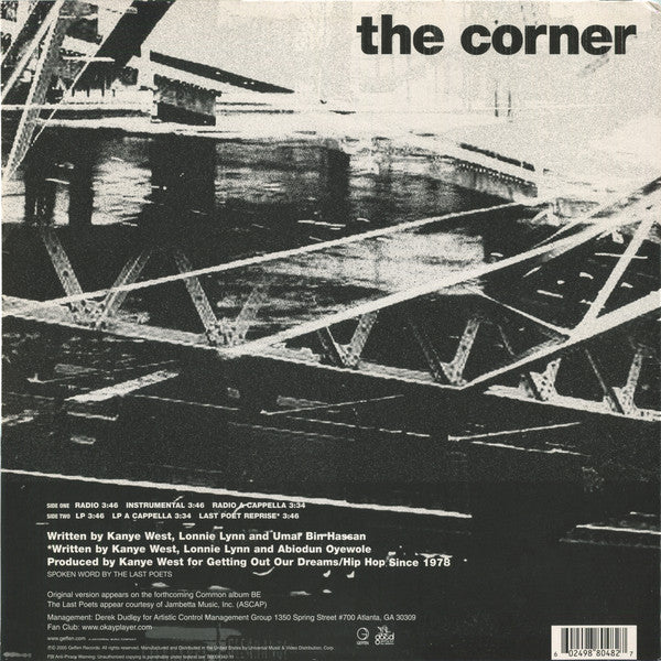 Release: The Corner-Vinyl-US-2005-B0004342-11-435348