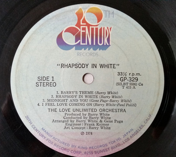 Rhapsody In White