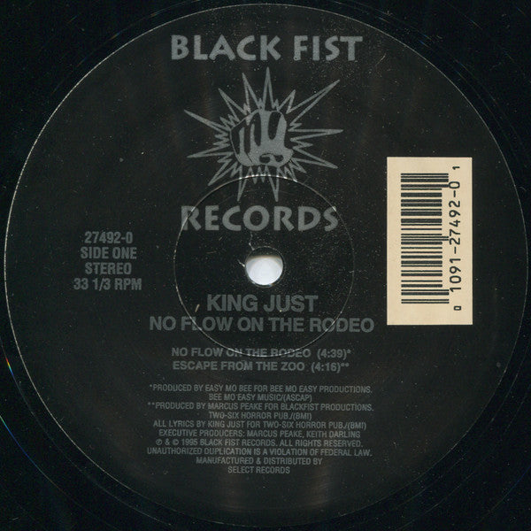 Master Release: No Flow On The Rodeo by King Just