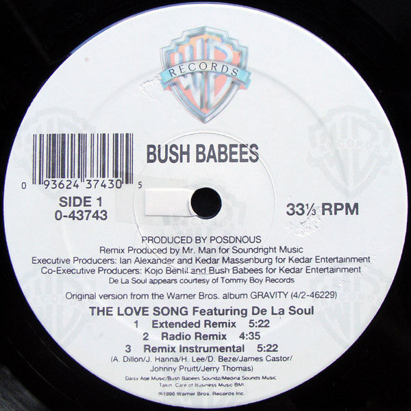 Master Release: The Love Song by Da Bush Babees