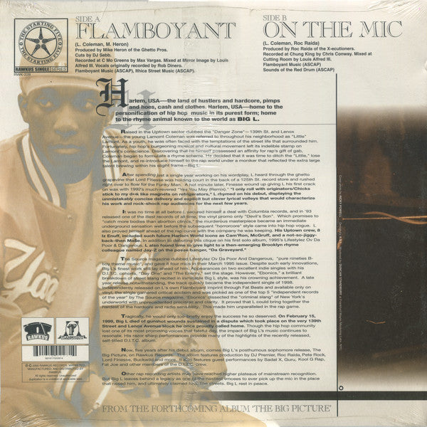 Master Release: Flamboyant by Big L