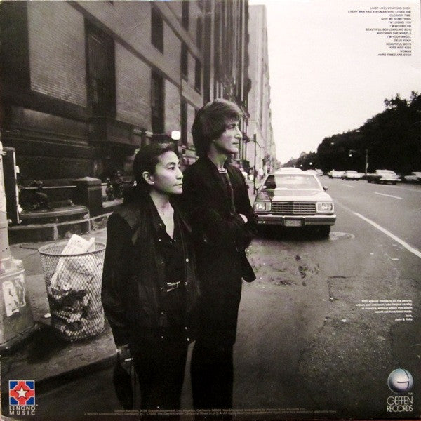Release: Double Fantasy-Vinyl-US-1980-GHS 2001-515893