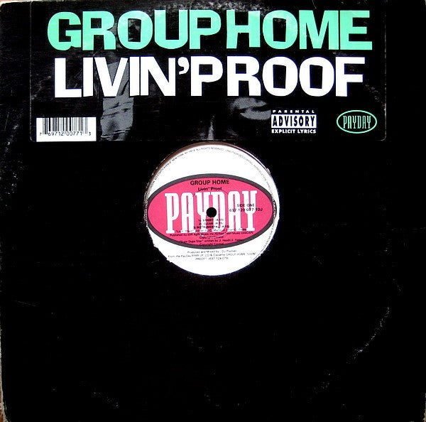 Release: Livin' Proof-Vinyl-US-1999-697-120-077-1DJ-146267