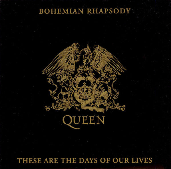 Master Release: Bohemian Rhapsody / These Are The Days Of Our Lives by Queen