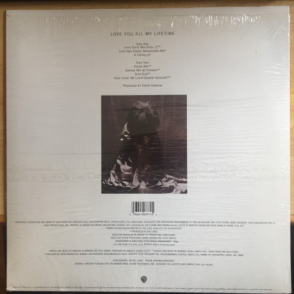 Release: Love You All My Lifetime-Vinyl-US-1992-0-40377, 9 40377-0-195830