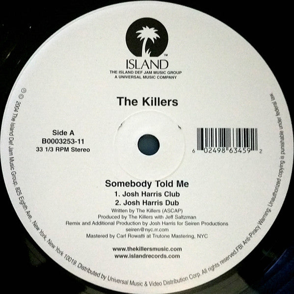 Release: Somebody Told Me-Vinyl-US-2004-B0003253-11-316235