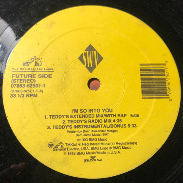 Release: I'm So Into You-Vinyl-US-1993-07863 62501-1-299908