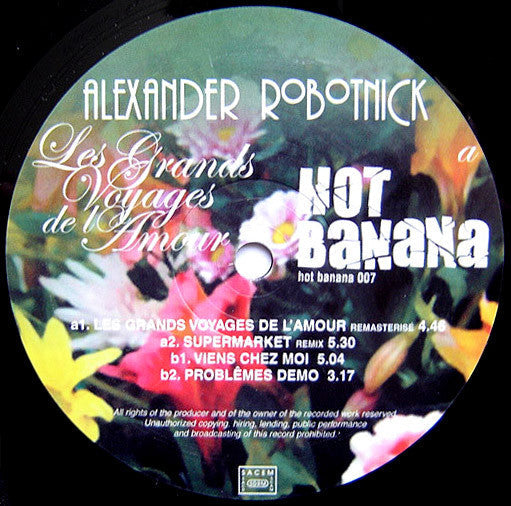 Master Release: Les Grands Voyages De L'Amour by Alexander Robotnick