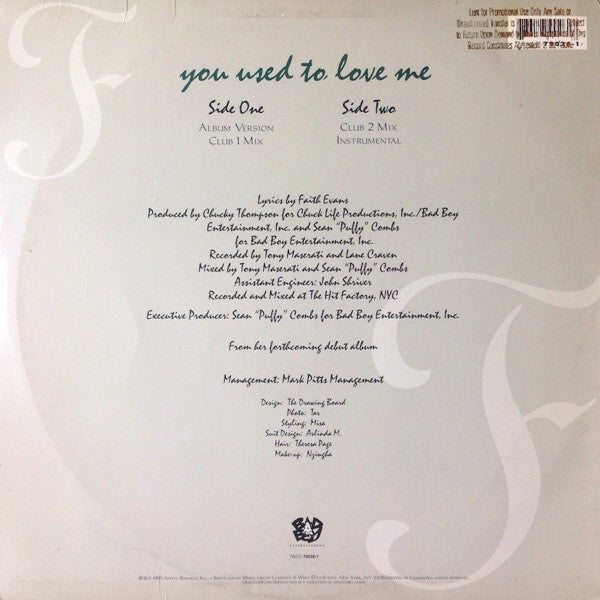 Master Release: You Used To Love Me by Faith Evans