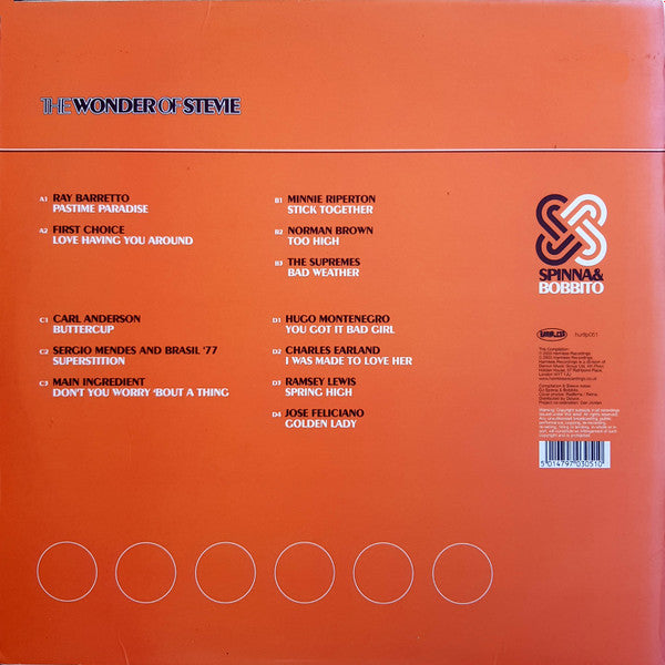 Master Release: The Wonder Of Stevie (Essential Stevie Compositions, Covers & Cookies) by DJ Spinna