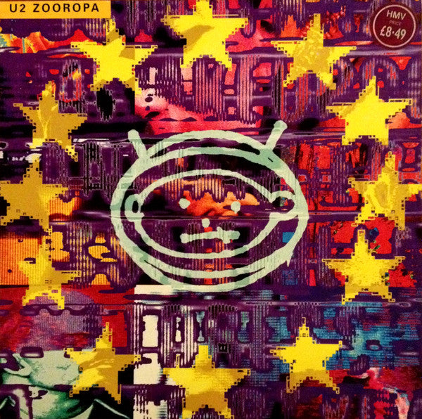 Release: Zooropa-Vinyl-Europe-1993-U29, 518047-1, 518047-2, 518 047-1-237560