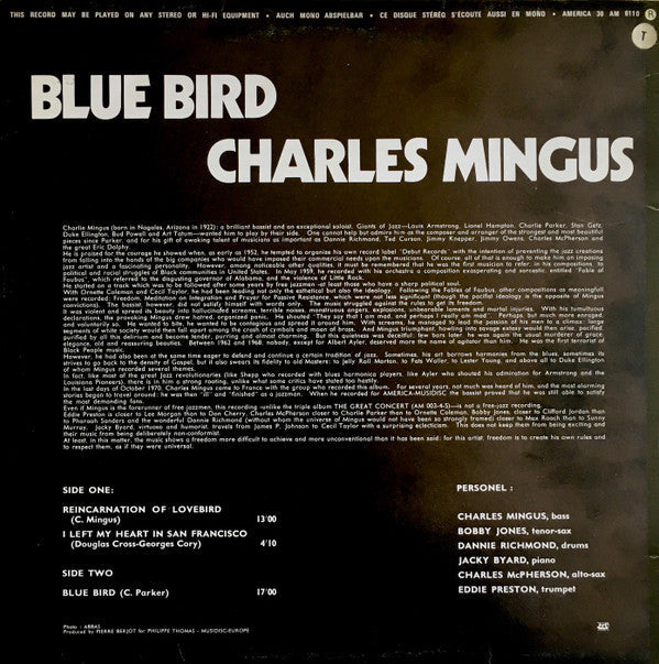 Release: Blue Bird-Vinyl-France-1971-30 AM 6110-914807