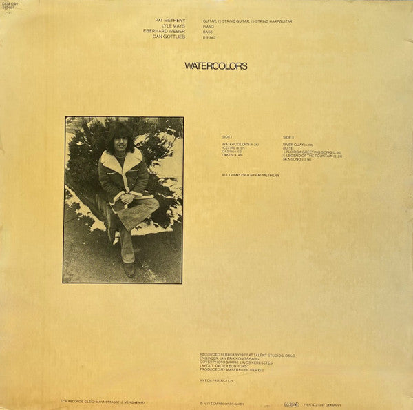 Release: Watercolors-Vinyl-Germany-1977-ECM 1097, ECM 1097 ST, 2301097, 2301 097-716568