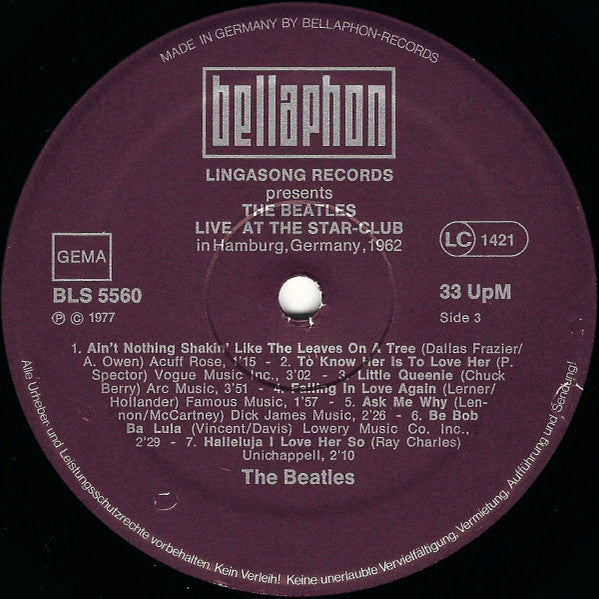 Live! At The Star-Club In Hamburg, Germany; 1962