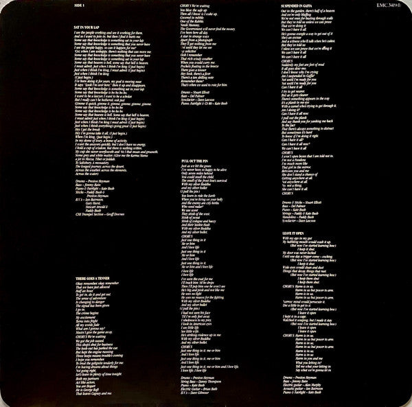 Release: The Dreaming-Vinyl-UK-1982-EMC 3419, OC 062-64 589-461384