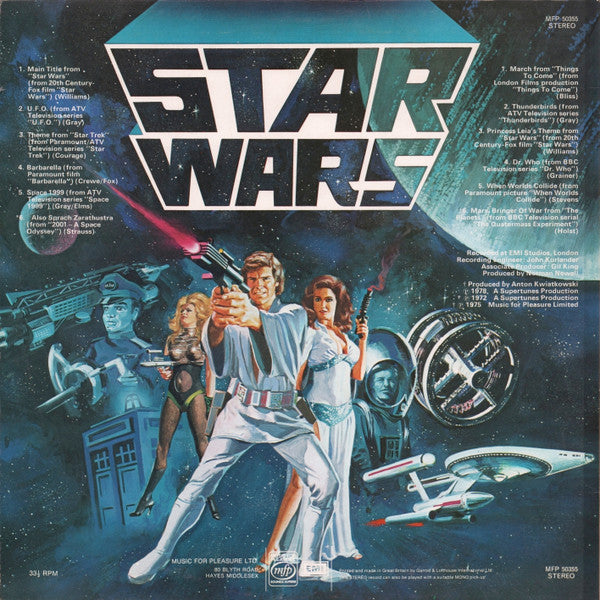 Release: Star Wars And Other Space Themes-Vinyl-UK-1978-MFP 50355-394205