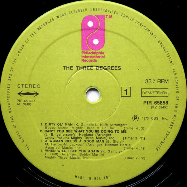 The Three Degrees