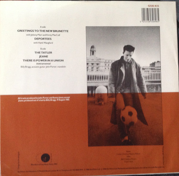 Master Release: Greetings To The New Brunette by Billy Bragg