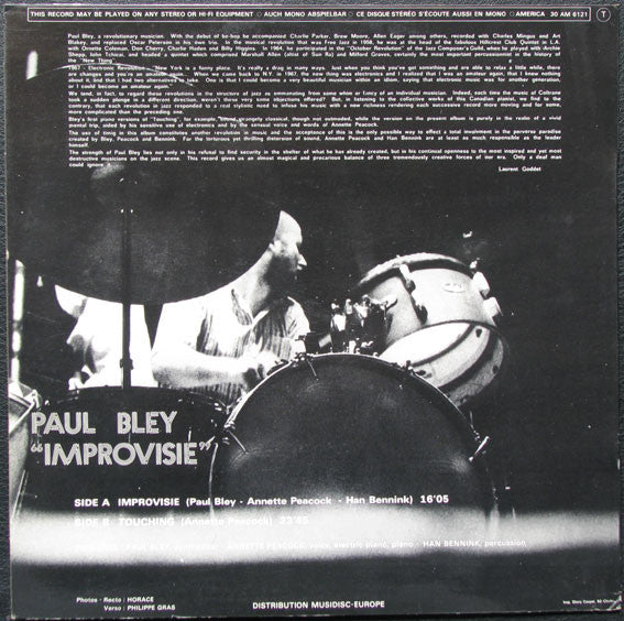 Release: Improvisie-Vinyl-France-1971-30 AM 6121-745589