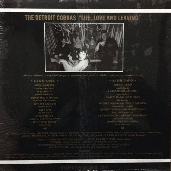 Master Release: Life, Love And Leaving by The Detroit Cobras