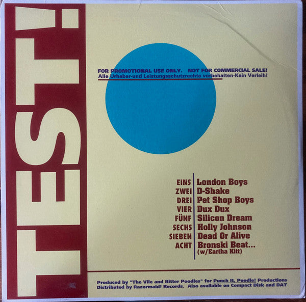 Release: This Is Only A Test!-Vinyl-US-1989-SP-011-894902