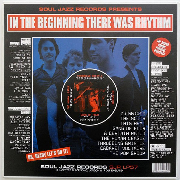 In The Beginning There Was Rhythm