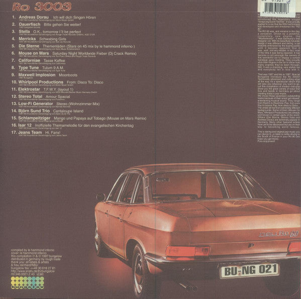 Master Release: Ro 3003 - A Spectacular Collection Of German Clubpop by Various