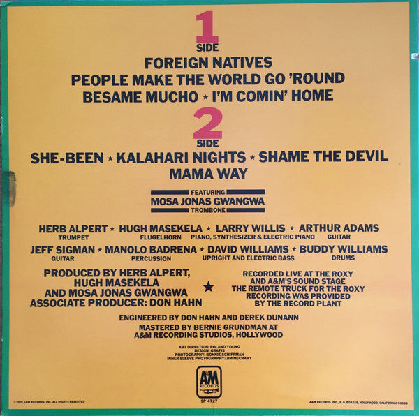 Release: Main Event Live-Vinyl-US-1978-SP 4727, SP-4727, A&M SP 4727-743135