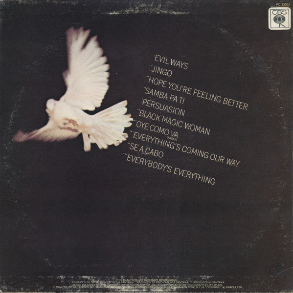 Release: Santana's Greatest Hits-Vinyl-US-1974-PC 33050-431426