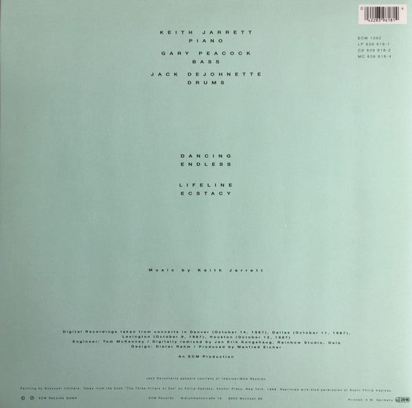 Master Release: Changeless by Keith Jarrett Trio