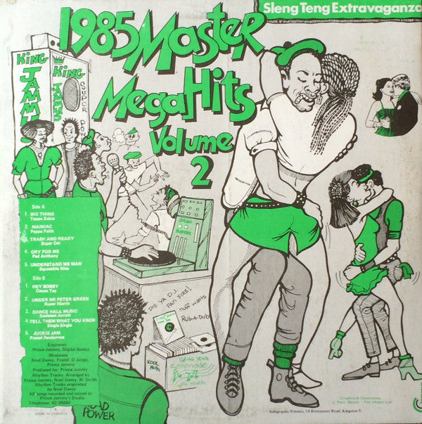 Master Release: Sleng Teng Extravaganza: 1985 Master Mega Hits Volume 2 by Various