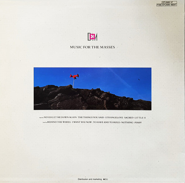 Release: Music For The Masses-Vinyl-Belgium-1987-STUMM 47, STUMM 46047-594174