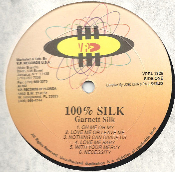 Master Release: 100% Silk by Garnett Silk