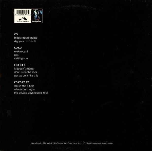 Release: Dig Your Own Hole-Vinyl-US-1997-ASW 6180-200227