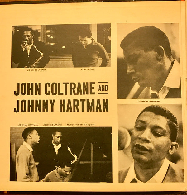 Release: John Coltrane And Johnny Hartman-Vinyl-US-1963-A-40-857442